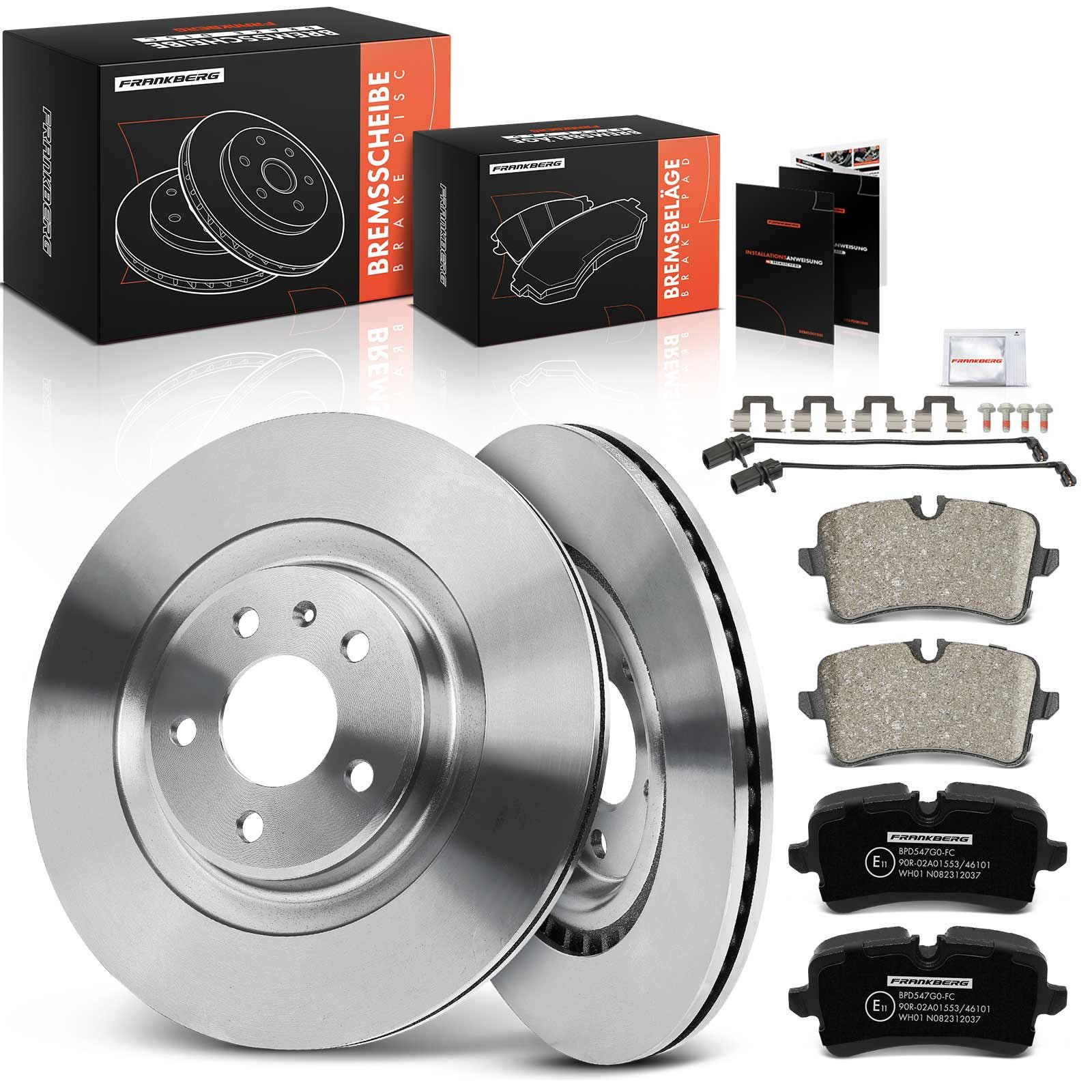 Frankberg 5481FB0029895: Zestaw do hamulców, hamulce tarczowe Oś tylna, Ø: 330[mm], wentylowany