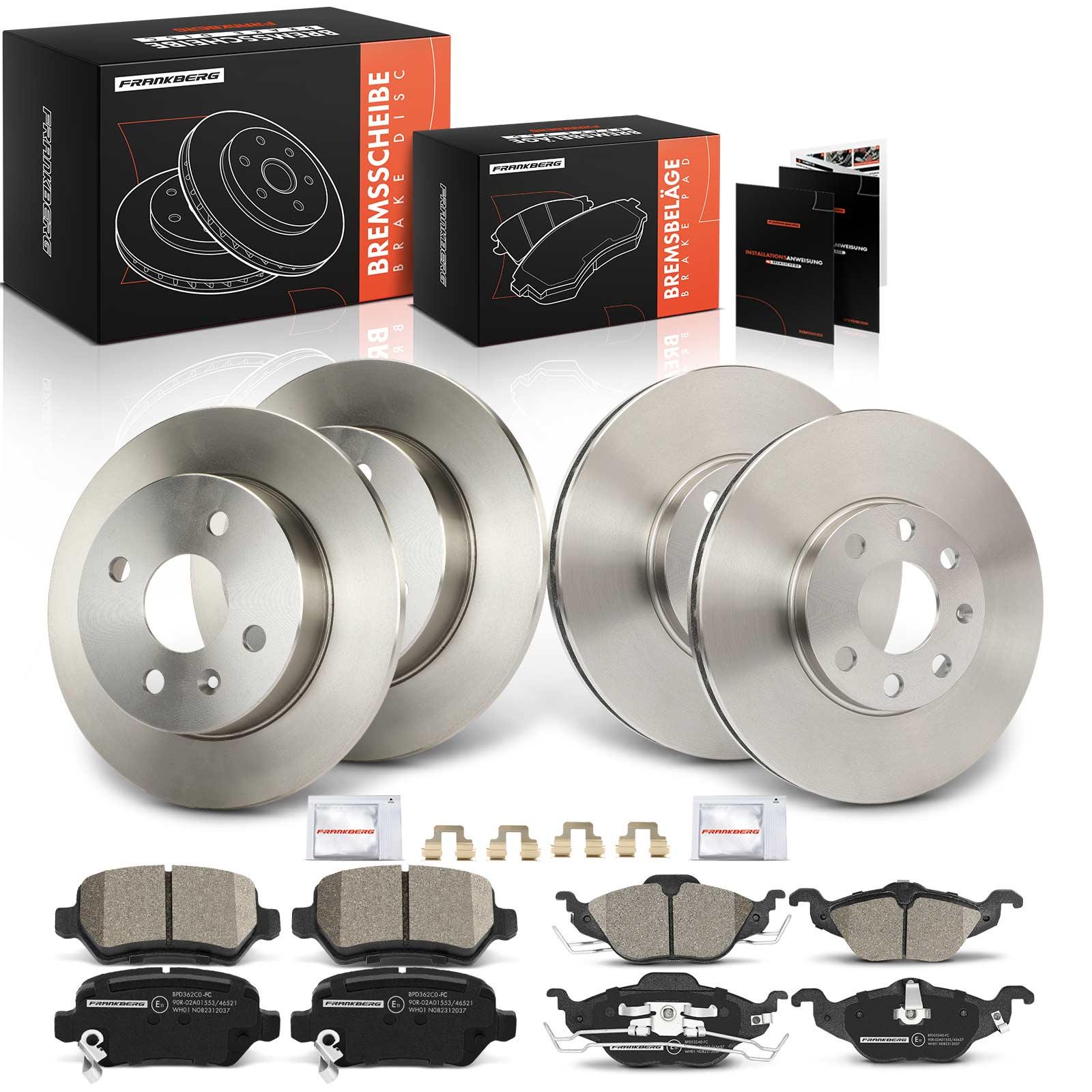 Frankberg 5481FB0029917: Bromssats, skivbroms Ø: 239.8mm, full