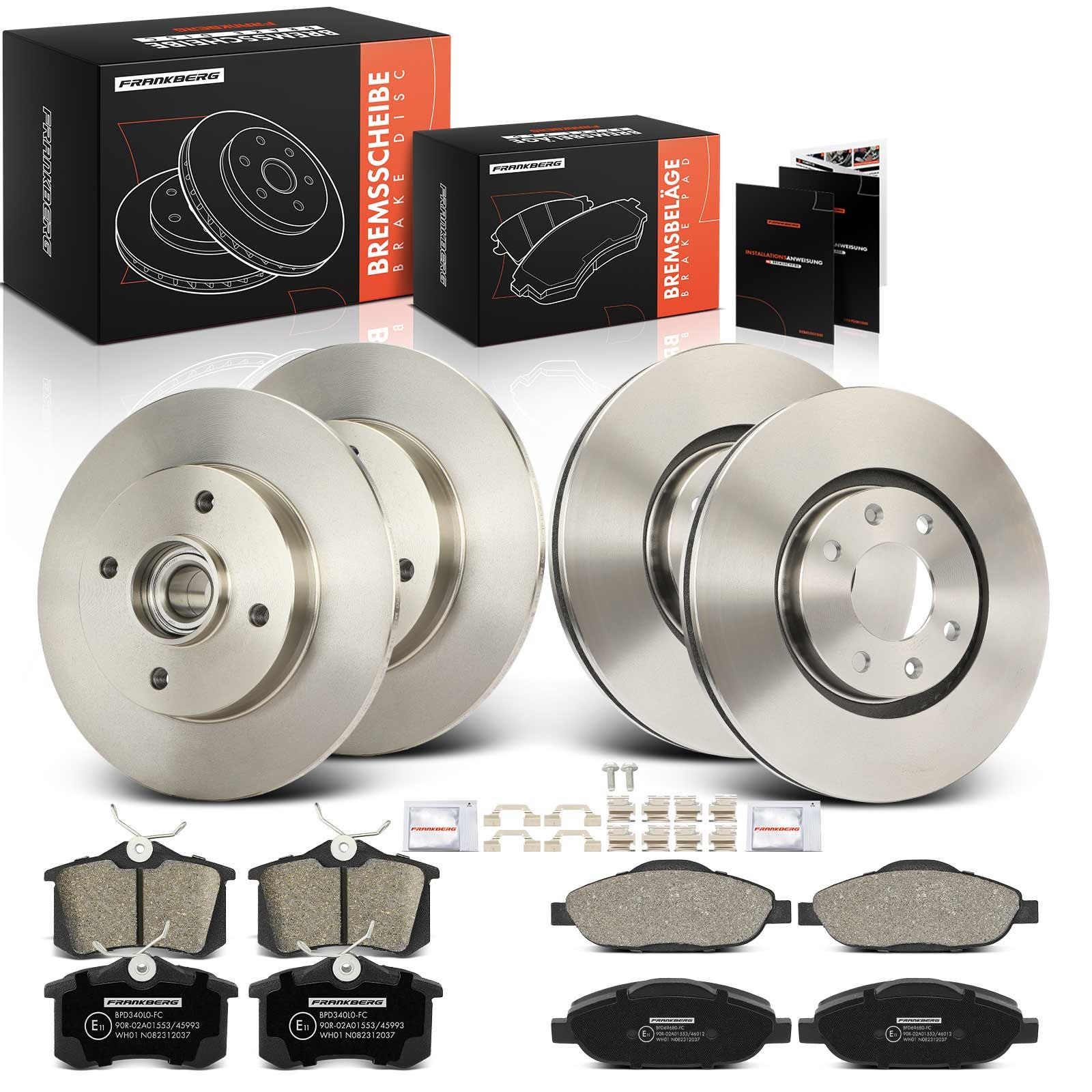 Frankberg 5481FB0033573: Zestaw do hamulców, hamulce tarczowe Ø: 248.9[mm], pełny