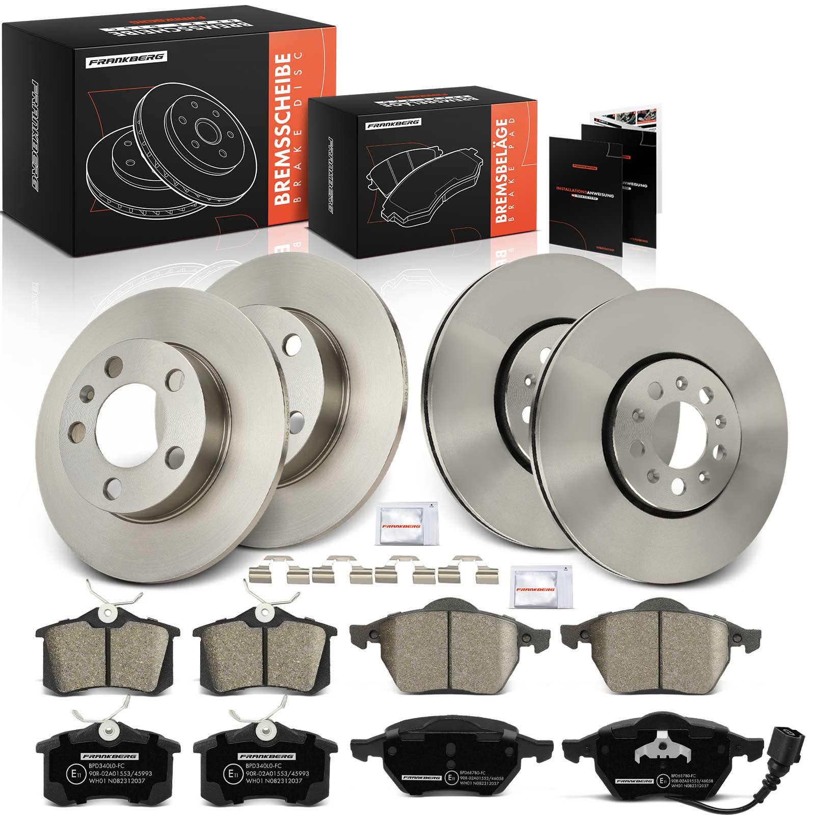 Frankberg 5481FB0033293: Σετ φρένων, δισκόφρενα Ø: 231.7mm, πλήρες