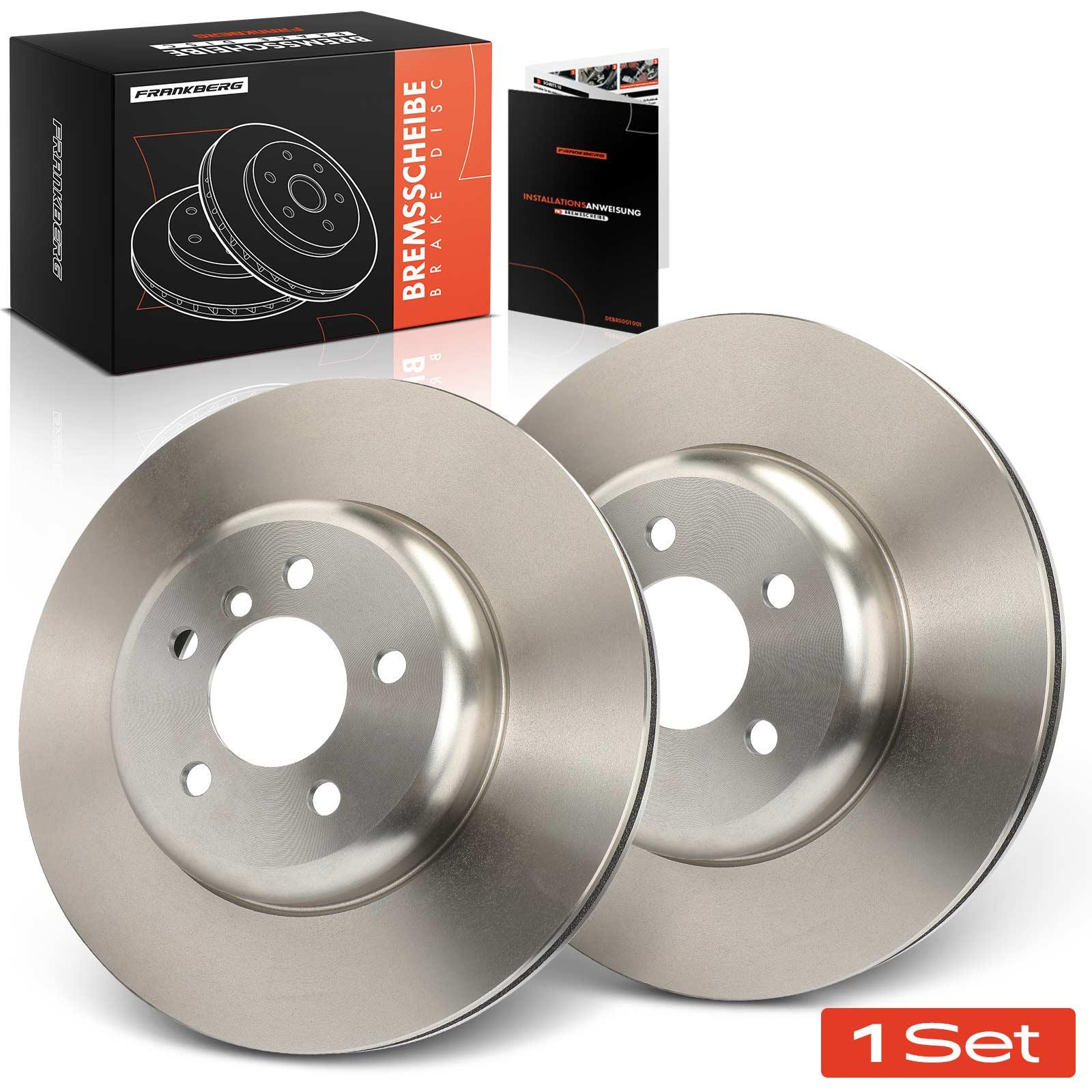 Frankberg 5481FB0034310: Bromsskiva Framaxel, båda sidor, Ø: 348mm, ventilerad, Ø: 348mm, oljad