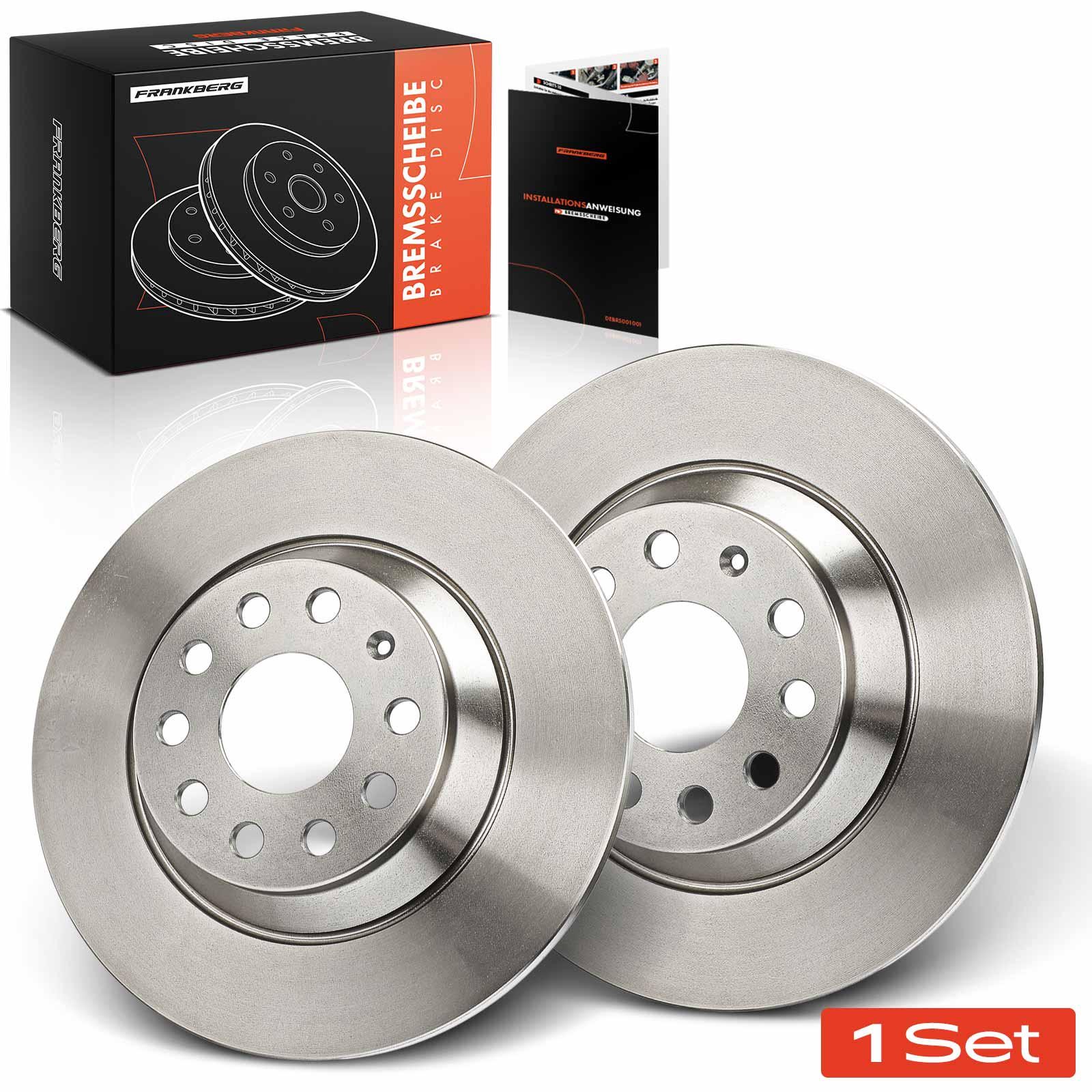 Frankberg 5481FB0033902: Bromsskiva Bakaxel, båda sidor, Ø: 300mm, full, Gjutjärn, Ø: 300mm, oljad