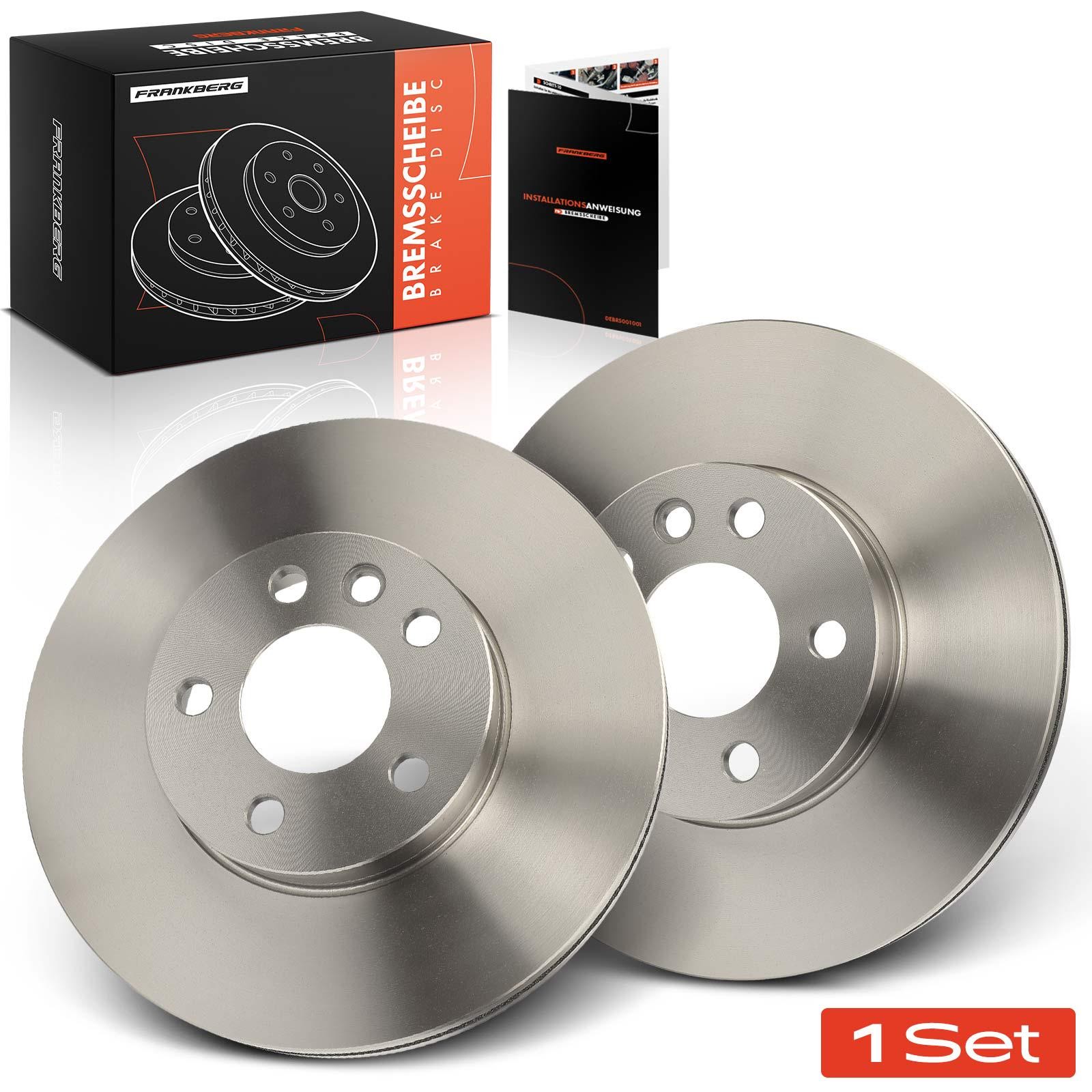 Frankberg 5481FB0034138: Bremsscheibe Vorderachse beidseitig, Ø: 284mm, Belüftet, Ø: 284mm, geölt