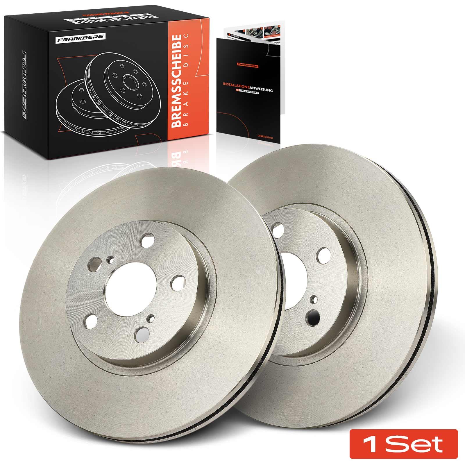 Frankberg 5481FB0034036: Remschijf Vooras links en rechts, Ø: 277.1mm, Geventileerd, Ø: 277.1mm, Geolied