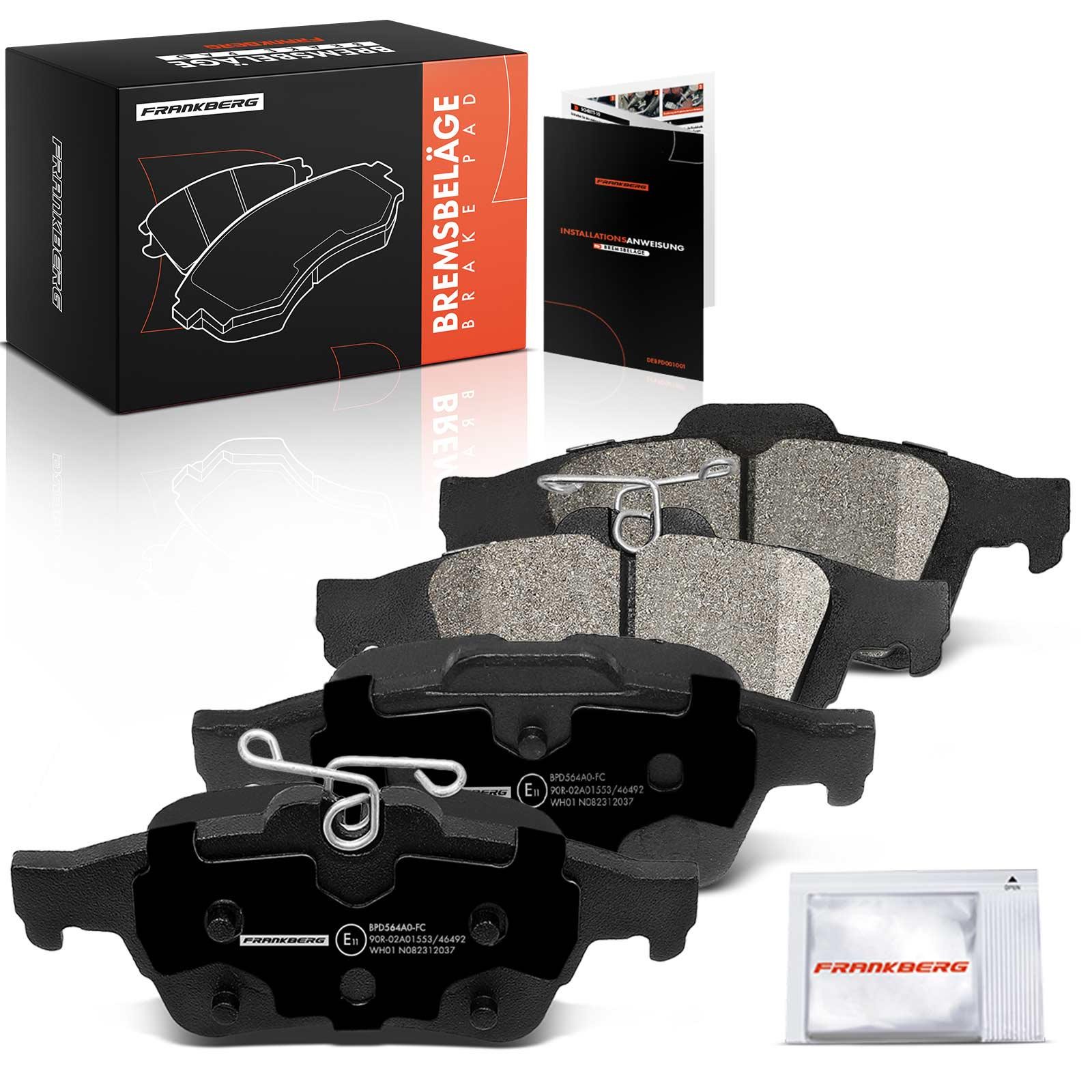 Frankberg 5481FB0029218: Remblokken Achteras links en rechts, Met olie