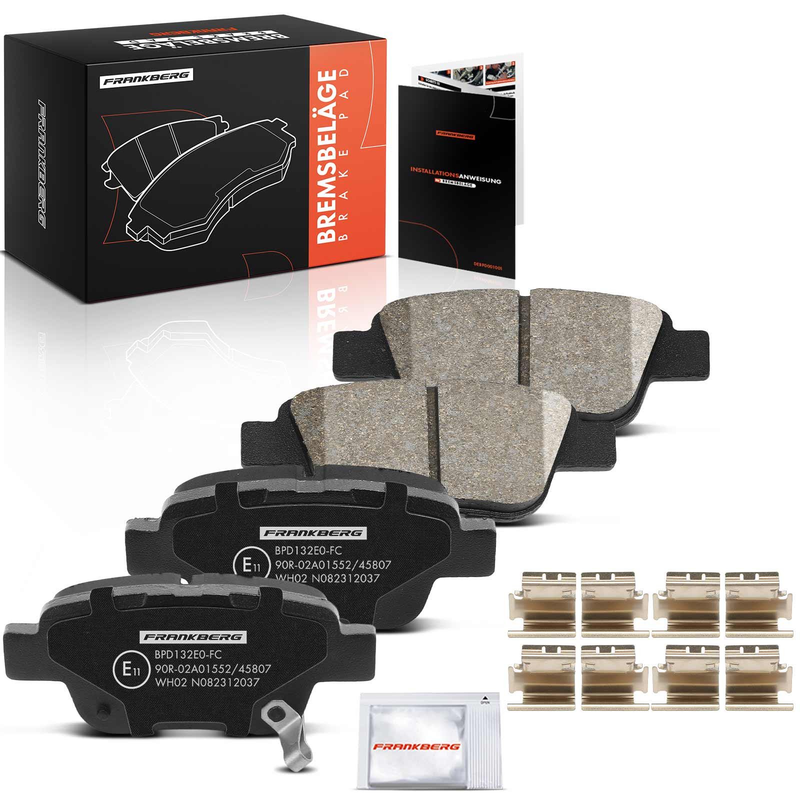 Frankberg 5481FB0032871: Remblokken Achteras links en rechts, Met olie