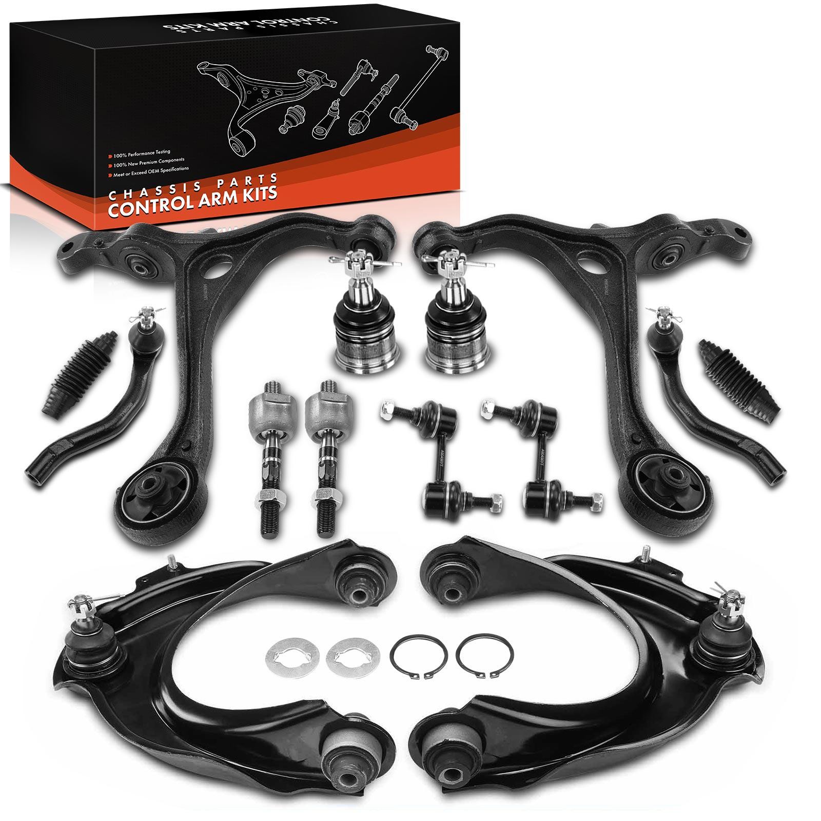 Frankberg 5481FB0036825: Tukivarsisarja, pyörien tuenta Edessä ja takana