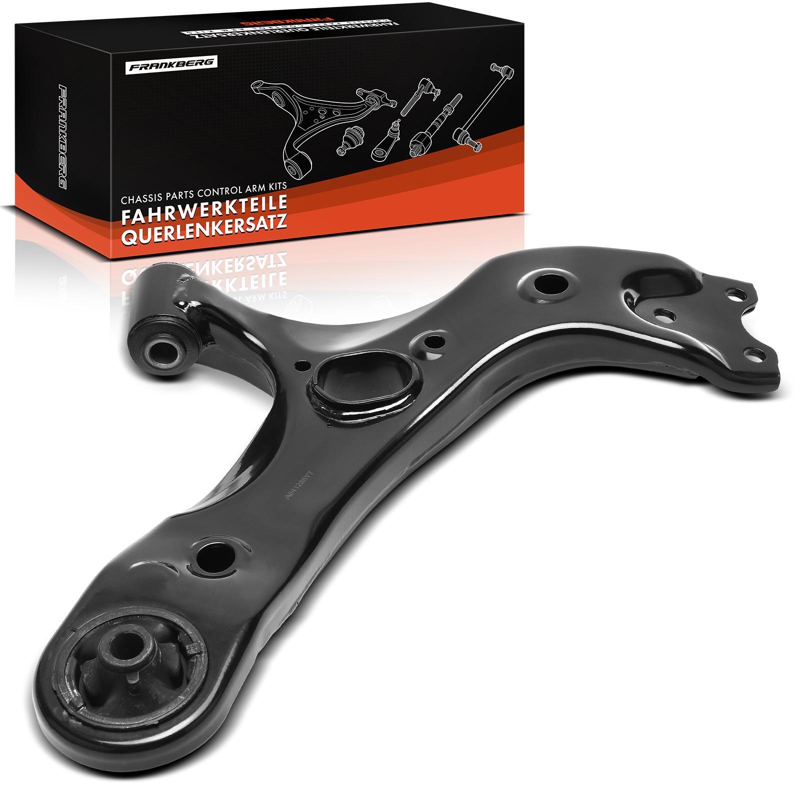 Frankberg 5481FB0054940: Tukivarsi Etuakseli, oikea, Teräs, ilman kanto-/ohjausniveliä, Kumilaakerilla