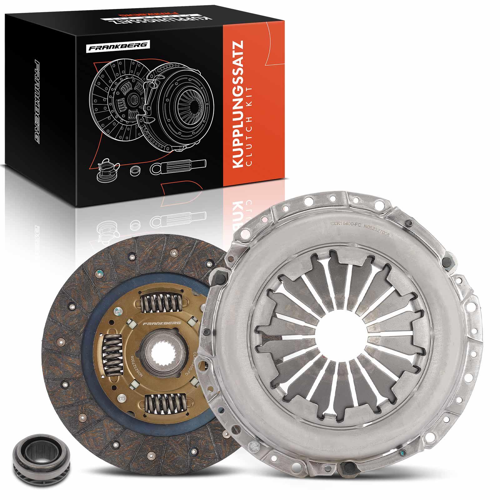 Frankberg 5481FB0037569: Kit de embraiagem sem volante monomassa, com rolamento de desembraiagem Diese Eigenschaft variiert je nach Fahrzeugmodell