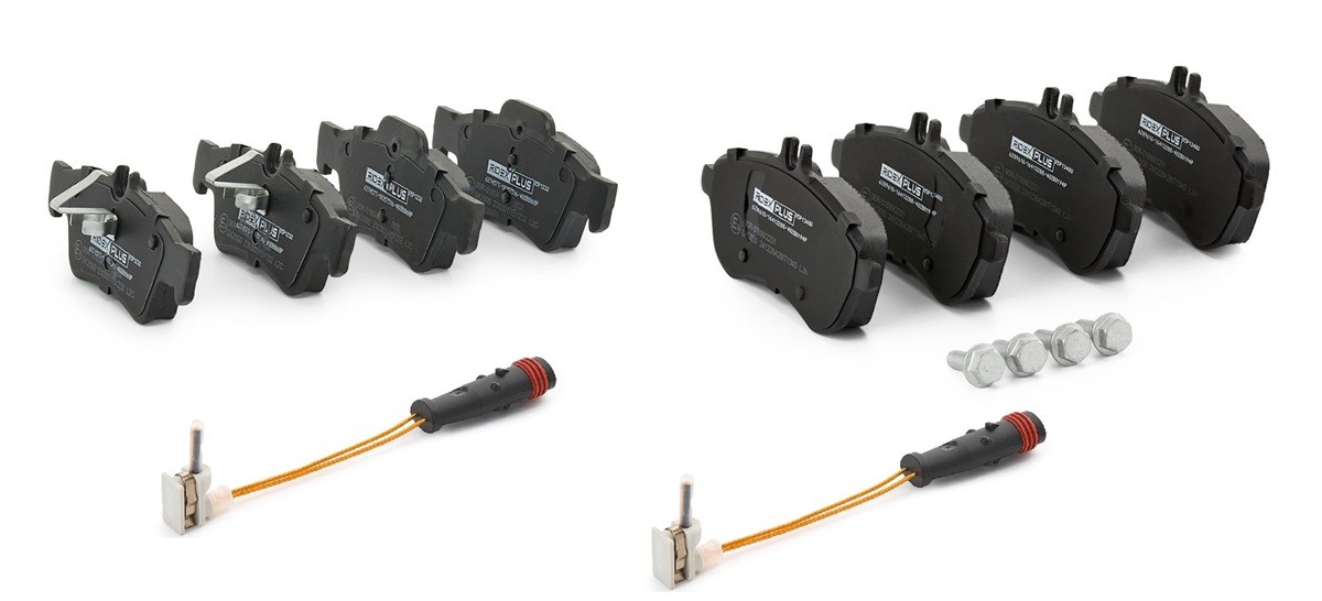 RIDEX PLUS 402B1645P: Bromsbelägg