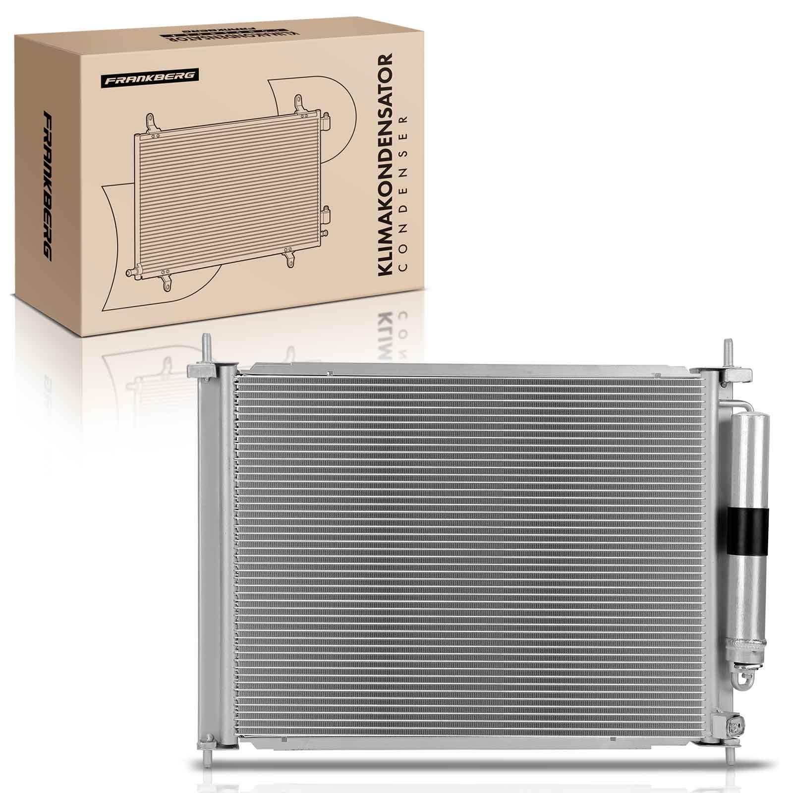 Frankberg 5481FB0037940: Condenseur, climatisation 509 x 382 x 38, sans fixation, avec déshydrateur