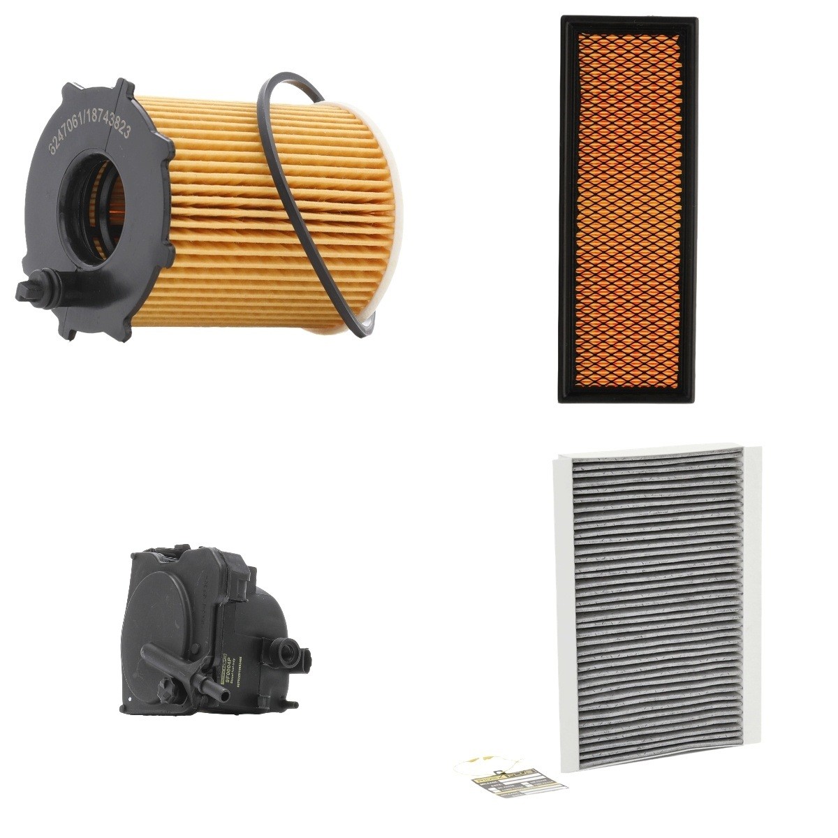 RIDEX PLUS 4055F25918P: Filterset