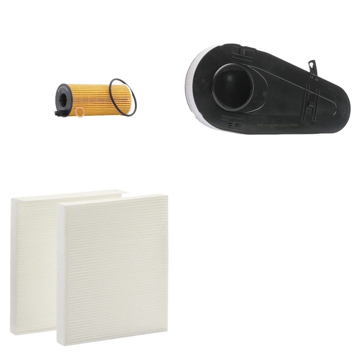 RIDEX PLUS 4055F3510P: Filter - Sada