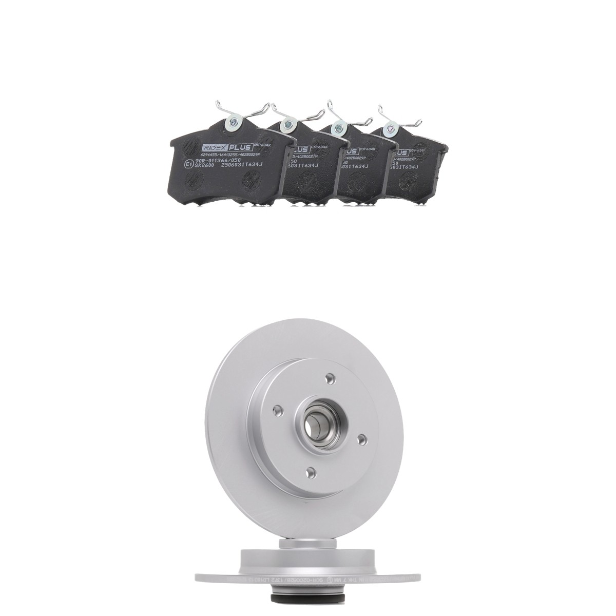 RIDEX PLUS 3405B1132P Bremsscheiben und -beläge