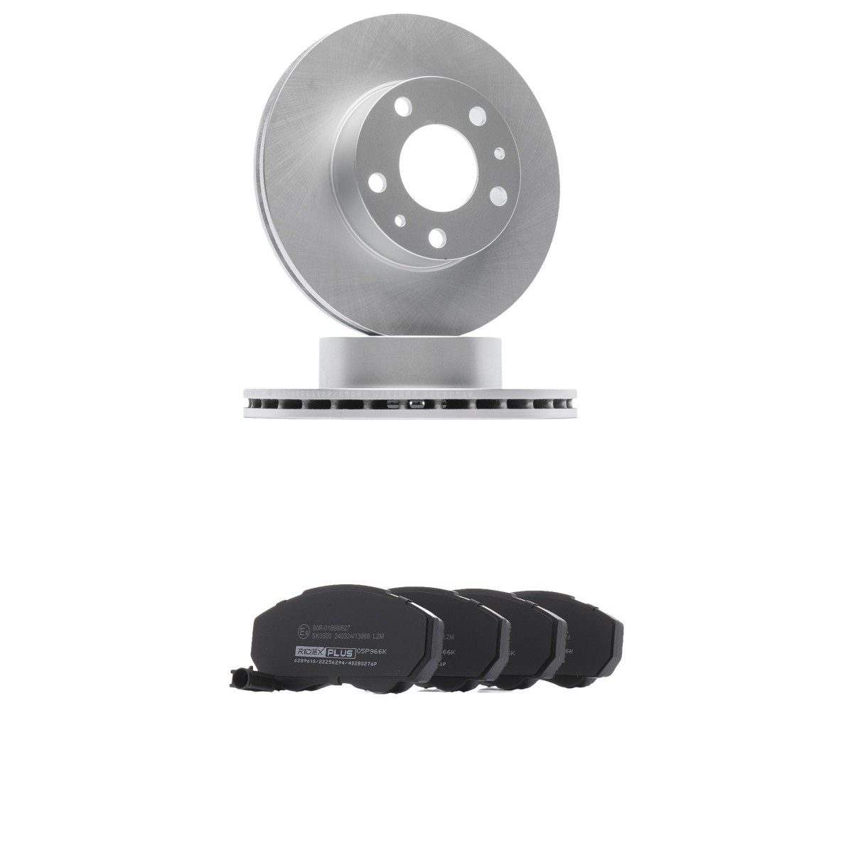 RIDEX PLUS 3405B1062P: Disques et plaquettes de freins