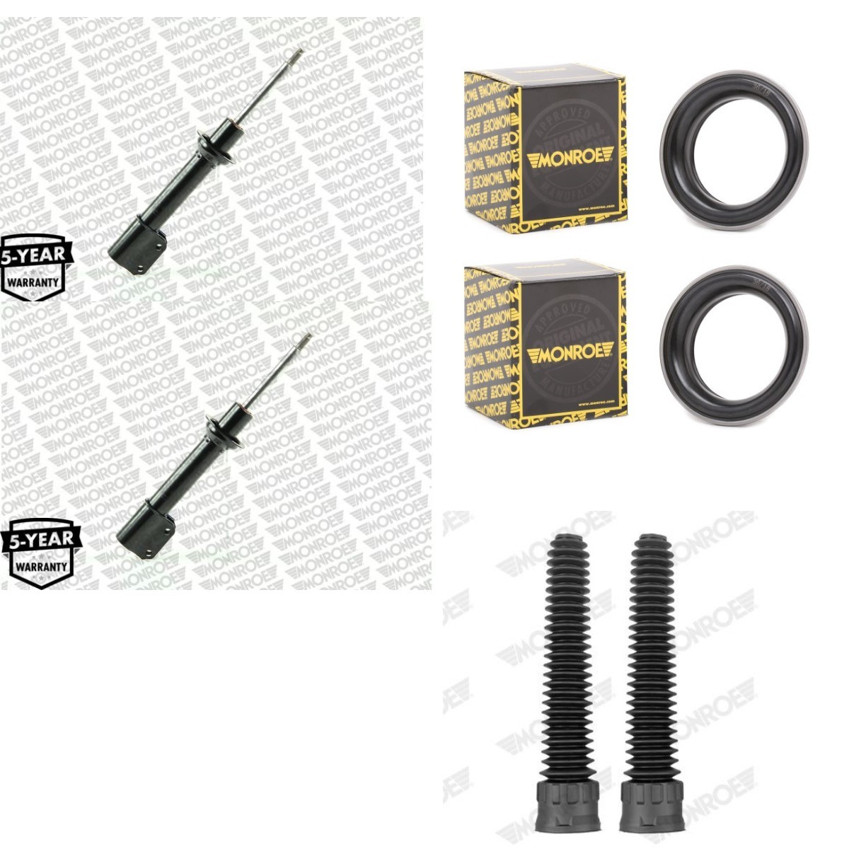 MONROE MNE1185N0113: Fjærsett, støtdemper