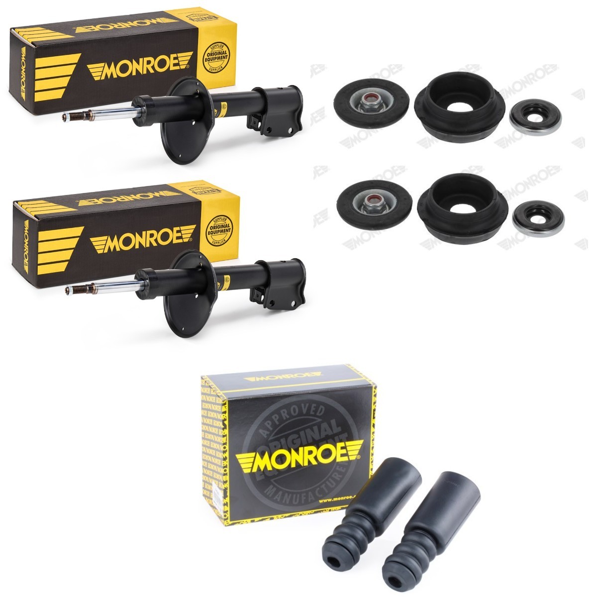 MONROE MNE1185N0117: Fjærsett, støtdemper