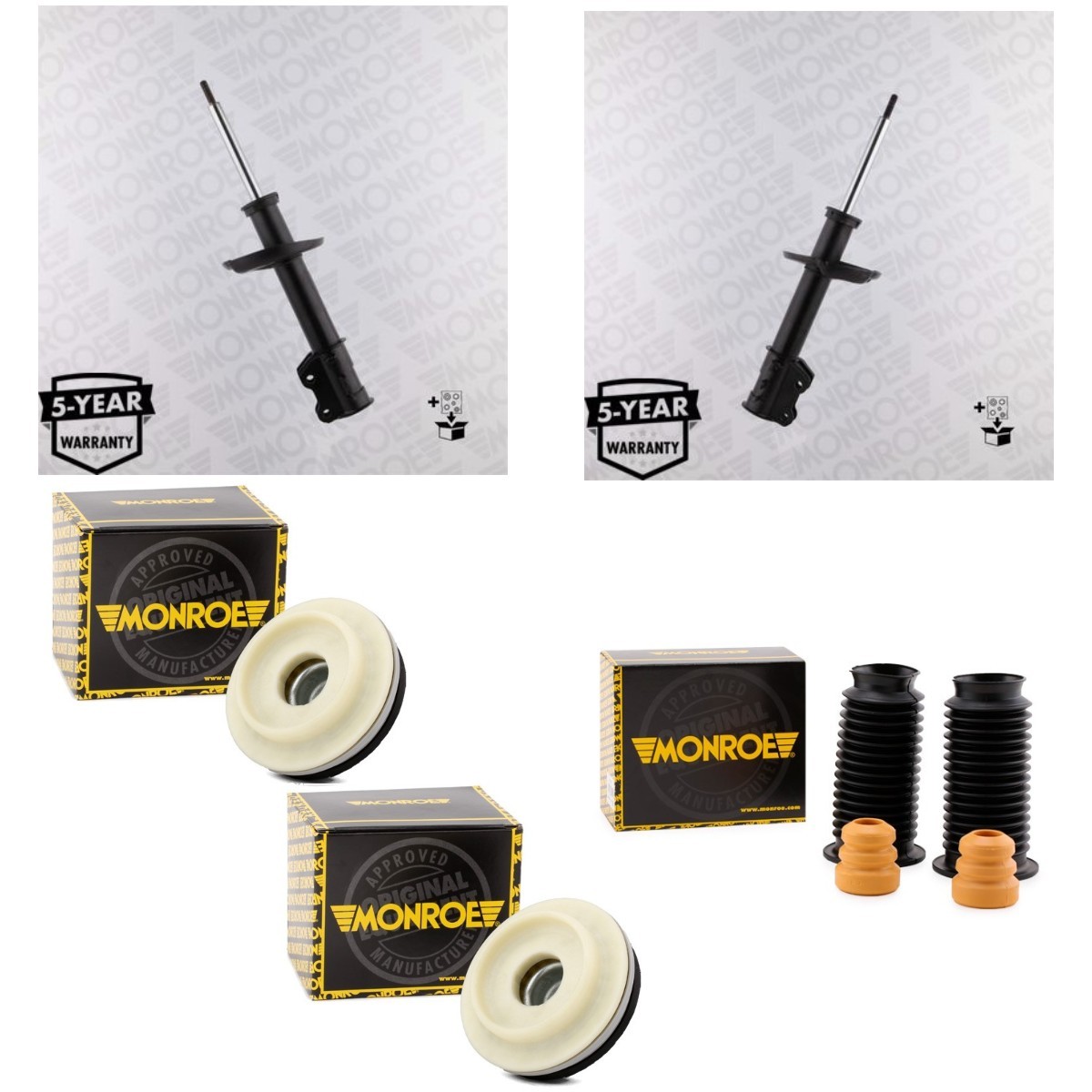 MONROE MNE1185N0346: Futómű készlet, lengéscsillapító