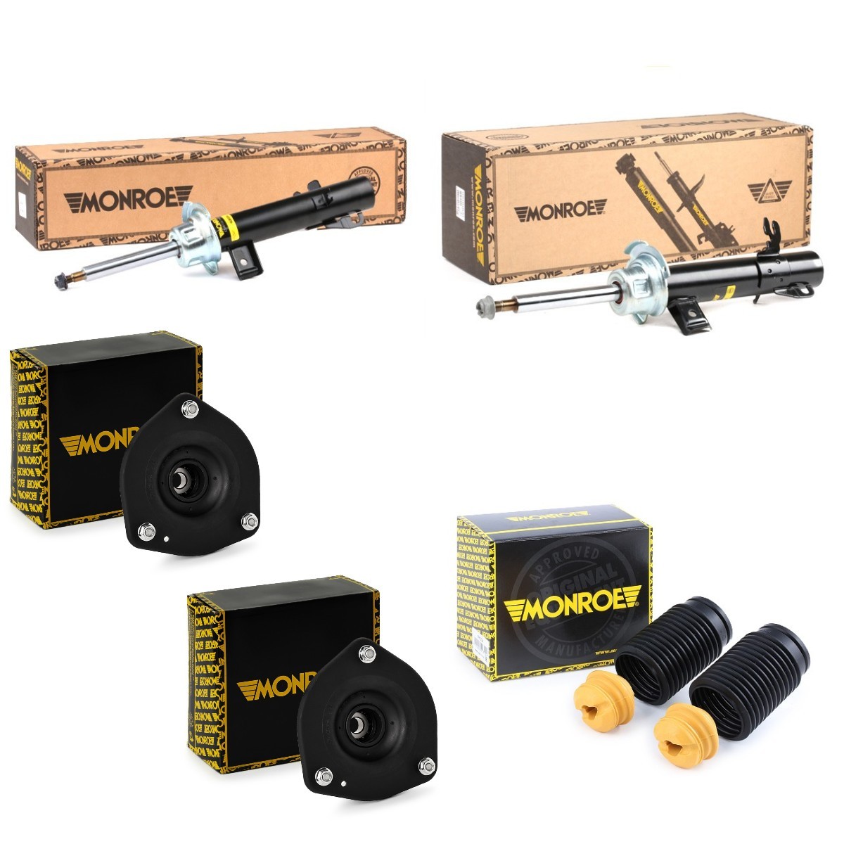 MONROE MNE1185N0365: Fjærsett, støtdemper
