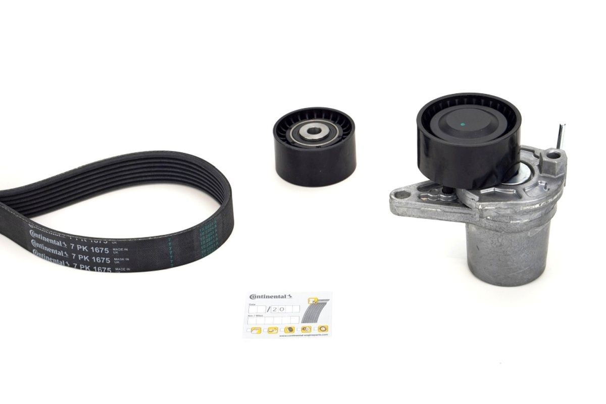 CONTITECH 7PK1675K1: Jogo de correias trapezoidais estriadas