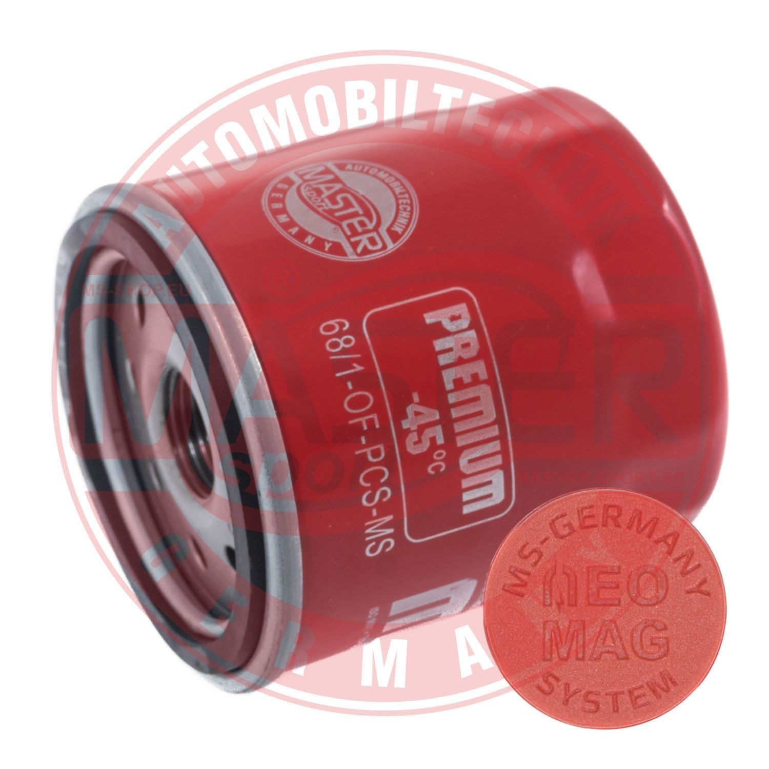 MASTER-SPORT 68/1-OFMG-PCS-MS: Ölfilter mit einem Rücklaufsperrventil