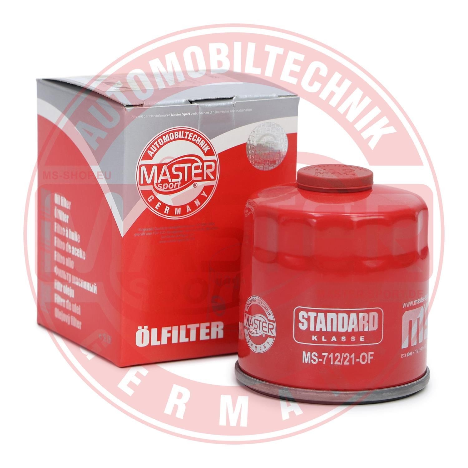 MASTER-SPORT 712/21-OFMG-PCS-MS Ölfilter mit einem Rücklaufsperrventil