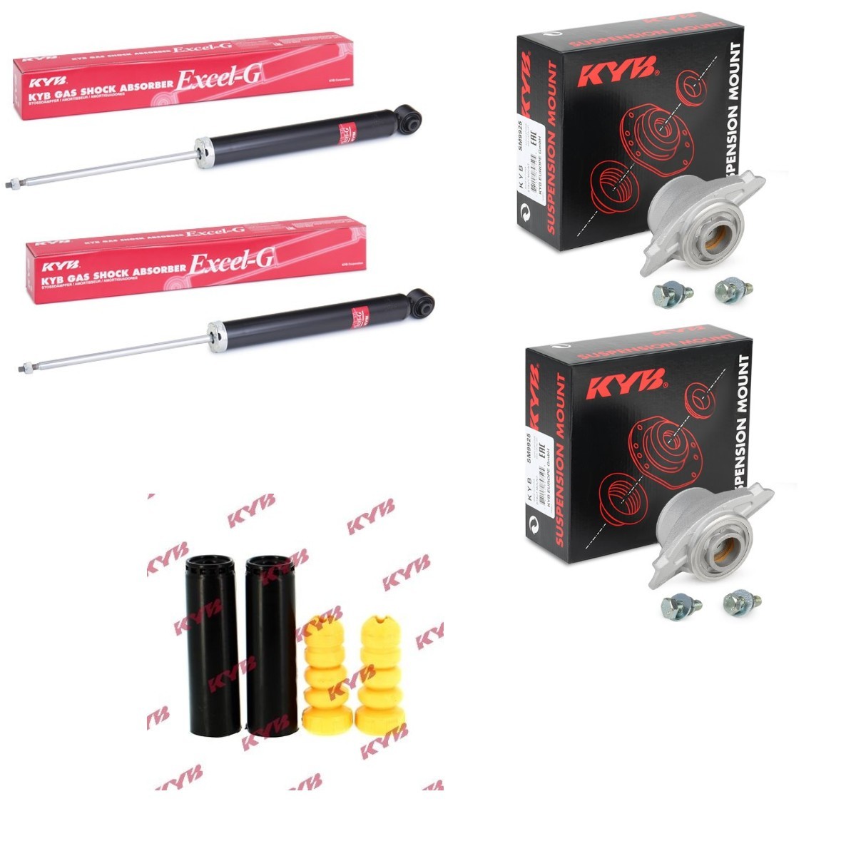 KYB KYB1185N0031: Fjærsett, støtdemper Excel-G