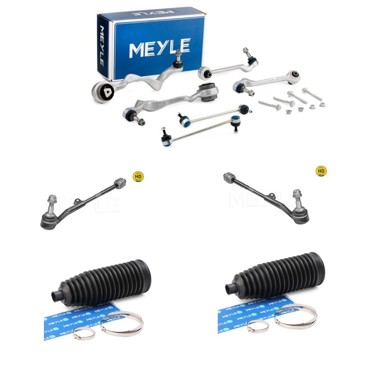 MEYLE ME772N0011: Korjaussarja, poikittaistukivarsi Etuakseli, vasen, Etuakseli, oikea