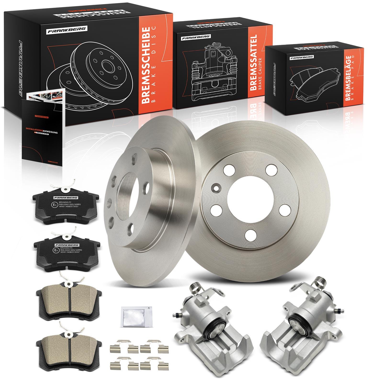 Frankberg 5481FB0064722: Bromssats, skivbroms Bakaxel, Ø: 38.1mm, full