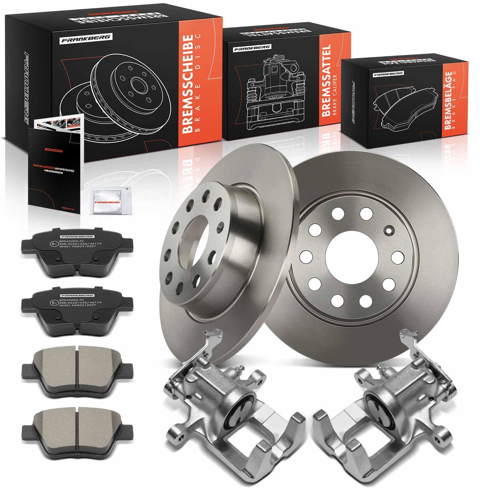 Frankberg 5481FB0064792: Bromssats, skivbroms Bakaxel, Ø: 38.1mm, full