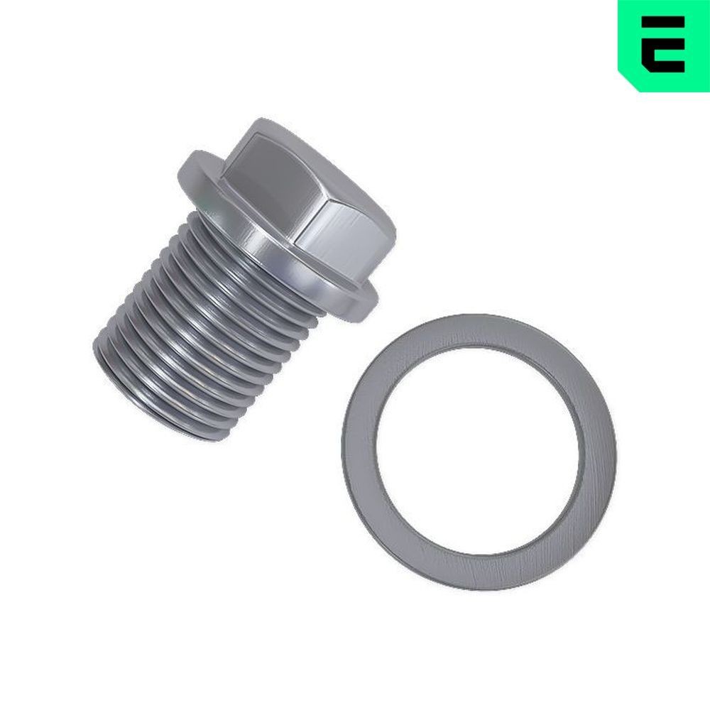 OPTIMAL OP-ESP0062K-BG: Bouchon de vidange M18x1,5x18, avec bague d'étanchéité
