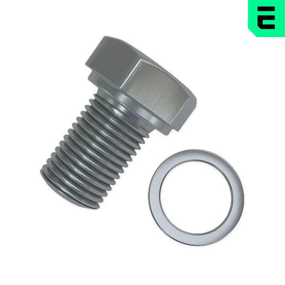 OPTIMAL OP-ESP0065K-BG: Parafuso de fecho, cárter do óleo M12x1,5x18, com retentor