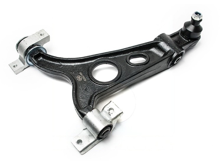 QAP 10 063: Tukivarsi Alla, Edessä, Teräsvalu, Alapallo-/pallonivelellä, Kumilaakerilla