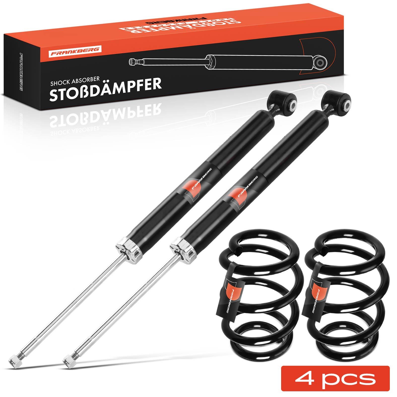 Frankberg 5481FB0065001: Alustasarja, kierrejouset ja iskunvaimentimet Taka-akseli