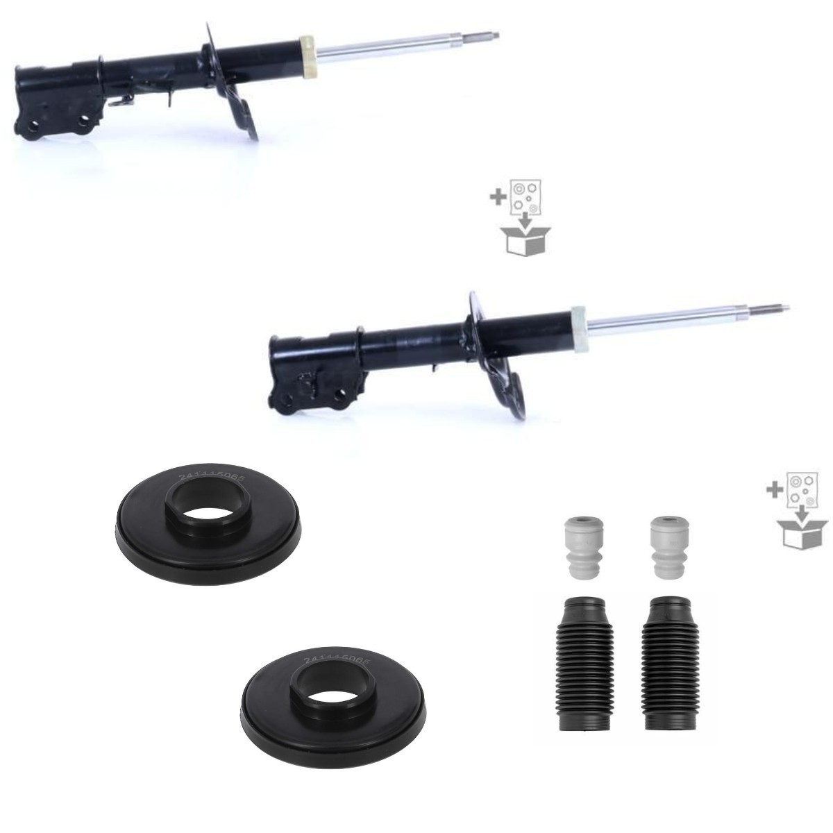 MONROE MNE1185N0497: Fjærsett, støtdemper