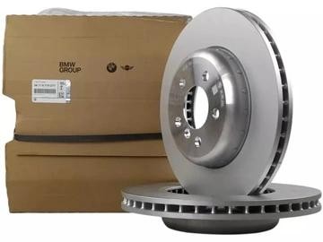 BMW 34106898723: Bromsskiva Fram, Ø: 120mm, blank, Ø: 348mm, belagd