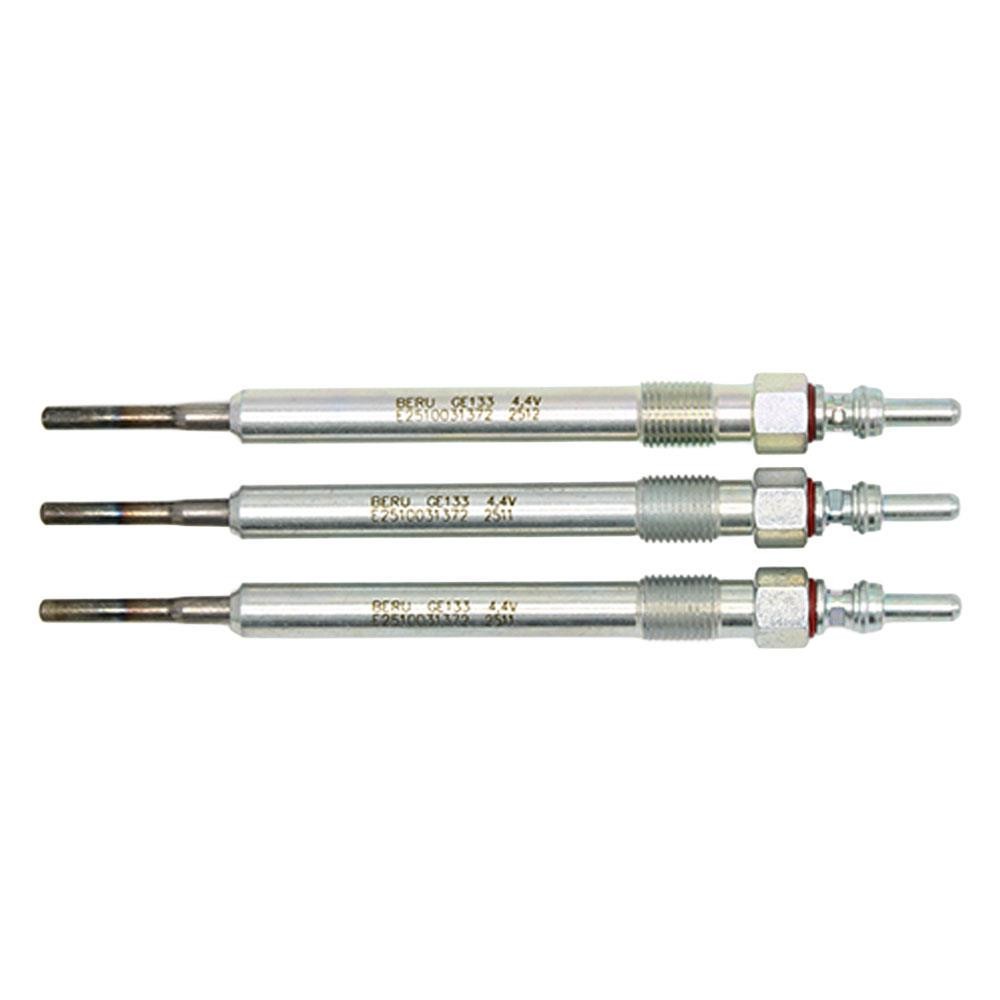 BERU SET GE133 x 3: Glühkerze