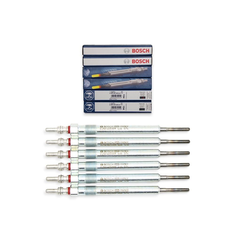 BOSCH SET 0 250 403 009 x 6: Gloeibougie