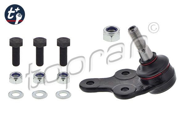 TOPRAN 302 478: Pallonivel Etuakseli, vasen, Etuakseli, oikea, 18mm, asennus-/kiinnitysmateriaalilla