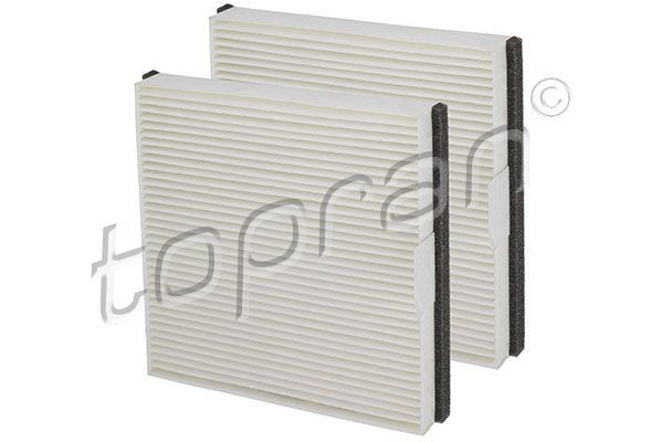 TOPRAN 700 489: Szűrő, utastér levegő pollenszűrő, Szűrőbetét