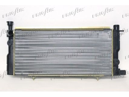 FRIGAIR 0108.1010: Radiateur du moteur 610 x 271 x 34 mm, Matière plastique, Cuivre