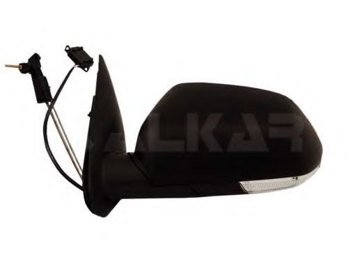 ALKAR 6105524: Ārējais atpakaļskata spogulis pa kreisi, mehānisks