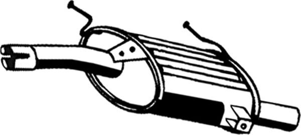 ASMET 25.012 Endschalldämpfer