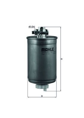 MAHLE KL 180: Filtro combustible