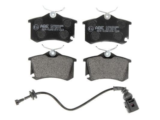 ABE C2S000ABE: Bremsbeläge Hinterachse