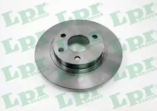 LPR C1181P: Remschijf Ø: 238mm, volledig, Ø: 238mm