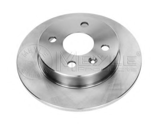 MEYLE 615 523 6011: Disco de freno Eje trasero, Ø: 240mm, macizo, Ø: 240mm, Quality Kit