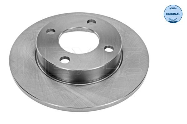 MEYLE 115 523 1081: Bremseskive bagaksel, Ø: 245mm, fuldstændigt, Ø: 245mm, ORIGINAL Quality