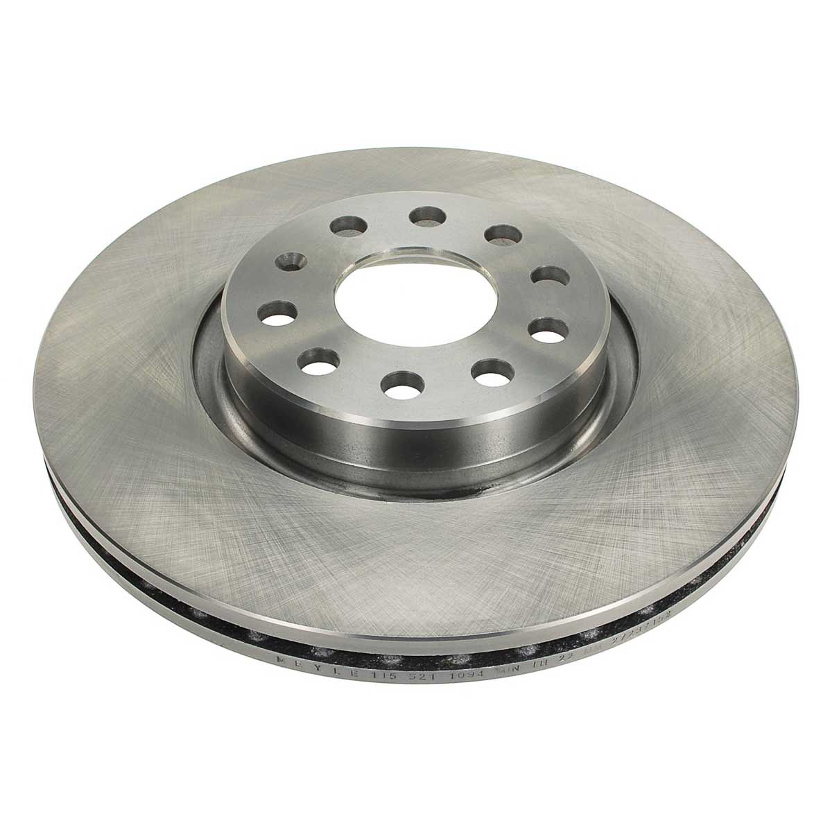 MEYLE 115 521 1094: Remschijf Vooras, Ø: 312mm, Geventileerd, Ø: 312mm, ORIGINAL Quality