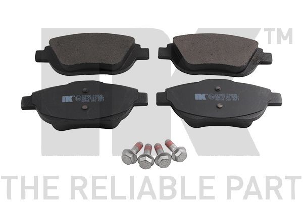 NK 221966: Remblokken Met toebehoren, Met anti-kreukplaat